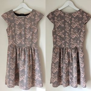 Topshop Brunch Dress, sz. 2, Blush Pink